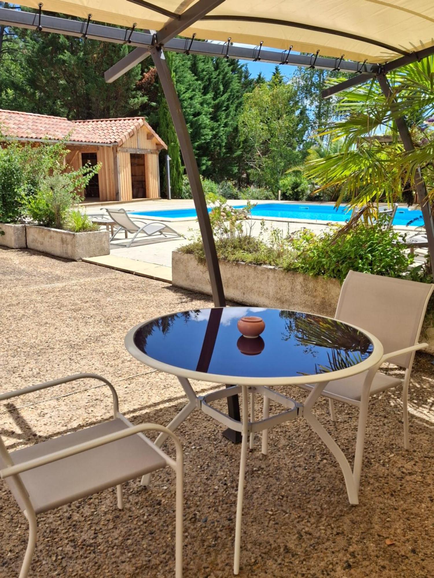 Aux Blanches Pierres Apartment Fumel ภายนอก รูปภาพ